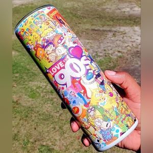 Custom 90's Cartoon Tumbler